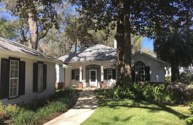 NEW! Charming Guest House on Private 5 Acre Riverfront Estate with DOCK
