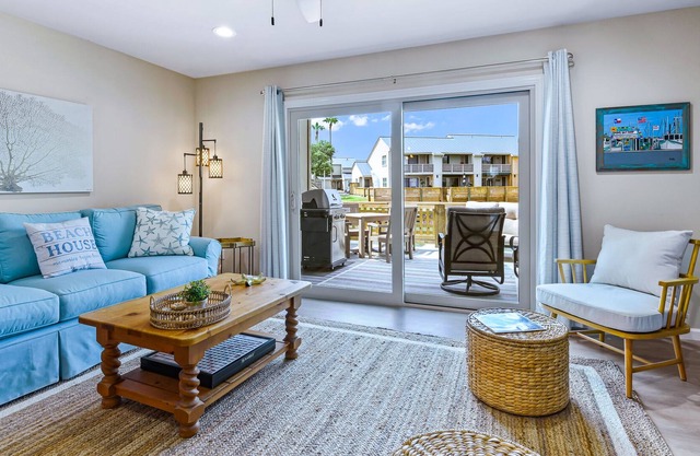 New condo on the water with boat slip, pools, and tennis courts!