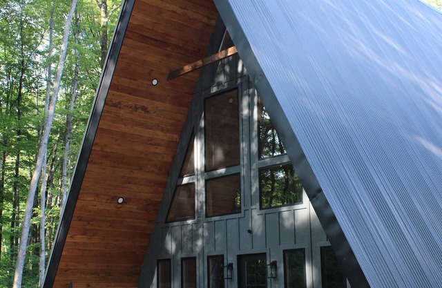 New Custom A-Frame in Swinging Bridge Lake Community