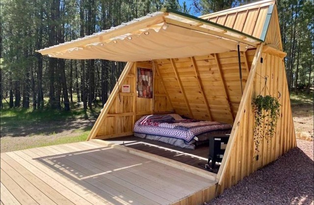 NEW! Glamping A-Frames, Stargazer 2 at Dakota Dream