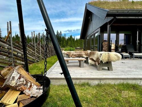 New high standard cabin with sauna at Sjusjøen
