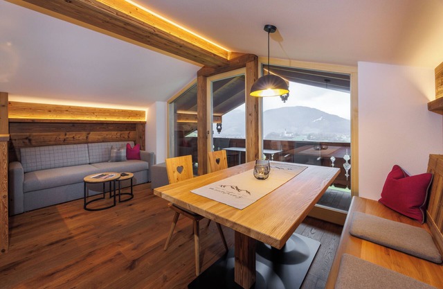 NEW - Hochfelln 65 sqm, balcony, kitchen, 1 bedroom, 1 bed-sitting room, WLAN, 4 pers