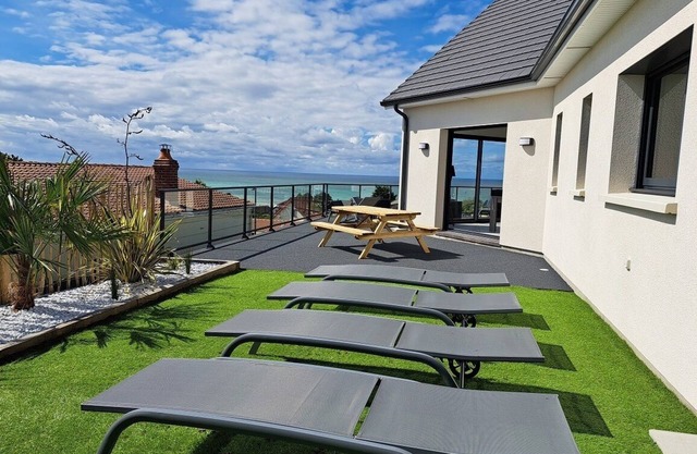 New house, 6 people, Sea view, Criel sur mer
