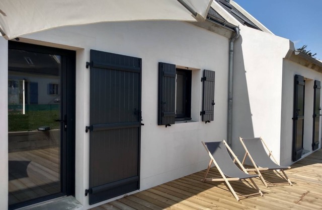 Nueva casa Belle Iloise en el pequeño pueblo de Pouldon
