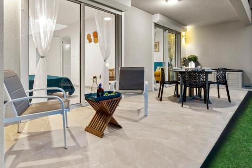 NEW Le Tequila Sunrise vue jardin appartment 1 ch 4p