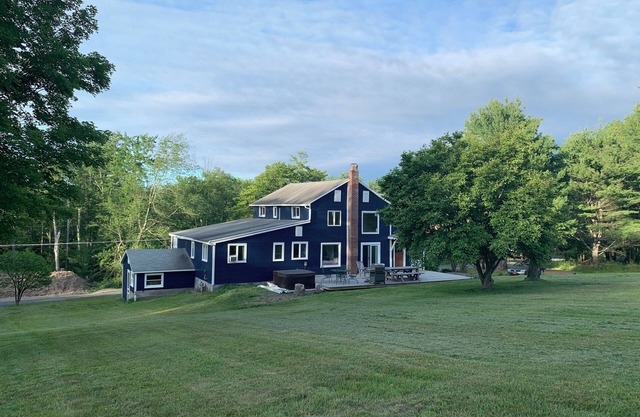 NEW LISTING! Cozy Country Farmhouse with Hot Tub