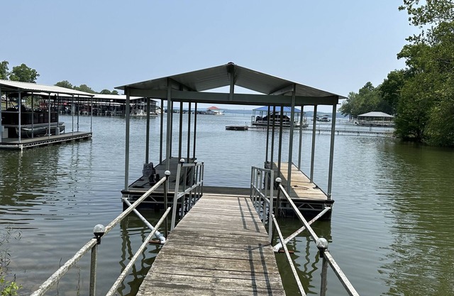 NEW LISTING! The Lake Escape- Private, covered boat dock- near local Marina!