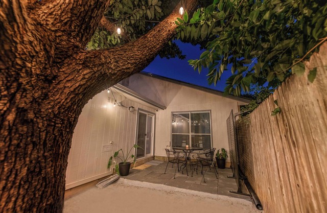 NEW! Private Pool Oasis, 2 Patios, Games & Charm – 5 Mins to Randolph AFB