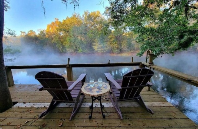 NEW!! Relaxing Riverfront Escape Close to Springs