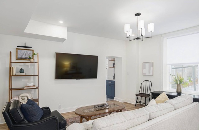 New, spacious 2BR with deck and parking