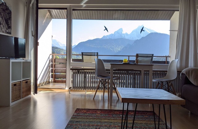 New studio Berglaune with fantastic mountain views