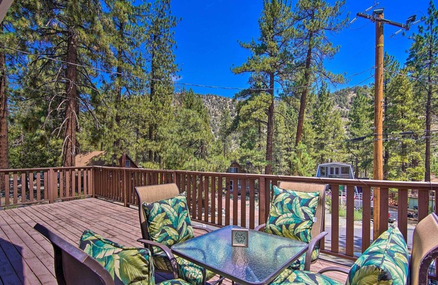 NEW! Sunny Wrightwood Home + Views ~ 4 Mi to Ski!