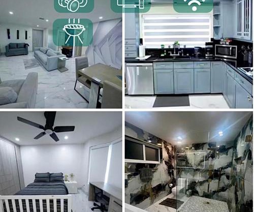 New! Upscale Modern waterfront apartment 3BR 3BA