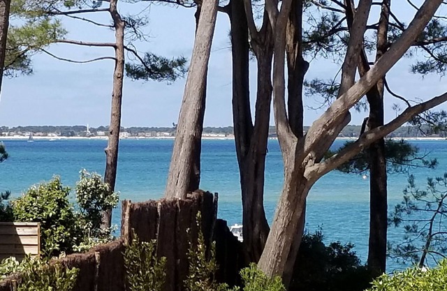 Nueva villa, excelente vista de Bassin, en el corazón de Moulleau