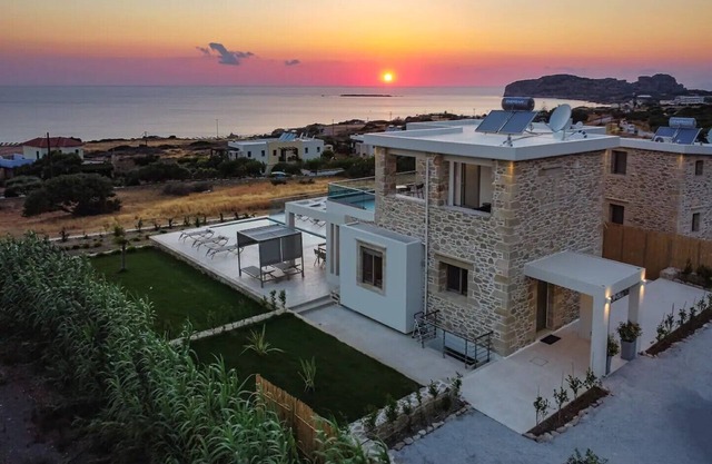 New Villa★Prive Pool★Walk to all & Falasarna beach★FREE Daily Breakfast