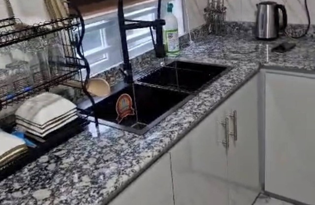Newly built family friendly house 24/7 Electricity in a secure compound.