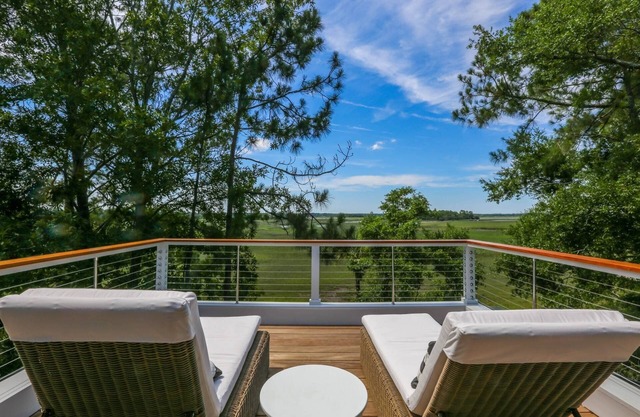 Newly Constructed, Custom Built Home w/ Mesmerizing Marsh Views, 2 Master Suites & Outdoor Spaces