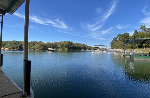Newly renovated cottage and dock on the lake