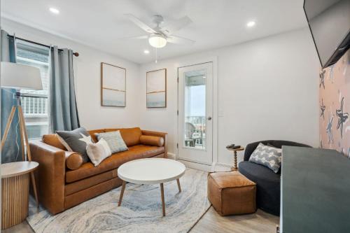 Newly Renovated Private Balcony Steps to Beach