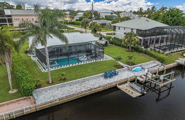 Newly Renovated house on the canal with pool and hot tub!!!