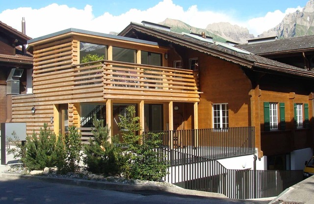 Apartamento recientemente renovado para 6 personas en el centro del pueblo de Adelboden.
