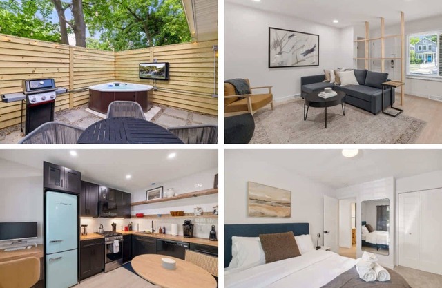 Newly Updated 1 BR Flat Near Downtown A2