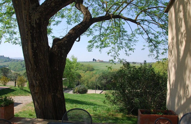 Apartamento en villa con WIFI, piscina, vista panorámica, aparcamiento, cerca de San Gimignano