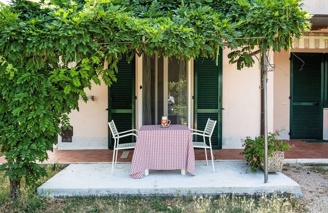 Bonito apartamento con piscina, A/C, WIFI, TV, patio, mascotas permitida y aparcamiento