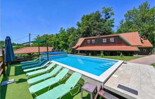 Nice Home In Klanjec With Sauna