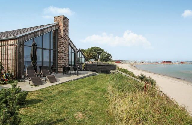 Bonita casa en Samsø con vistas al mar.