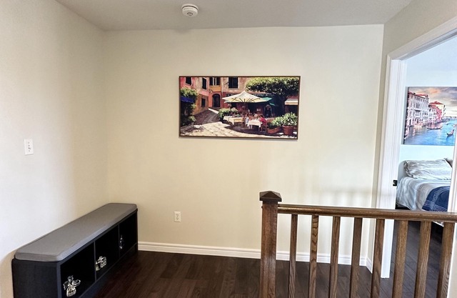 Nice home with cozy living room, large backyard, bedroom and bathroom.