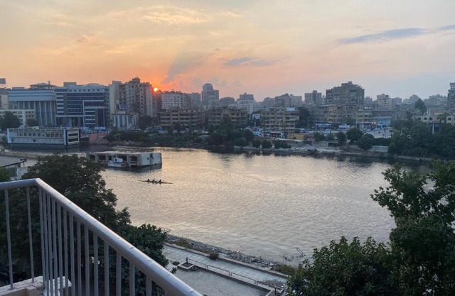 Nile View 2-Bed Apartment in Zamalek Cairo