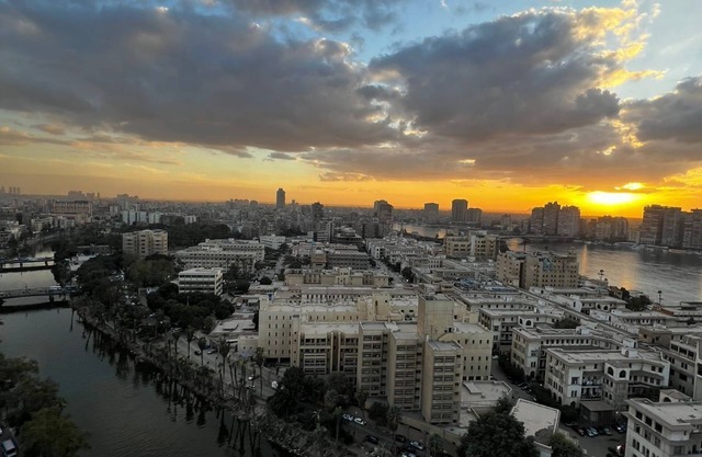 Apartamento con vistas al Nilo en Garden City