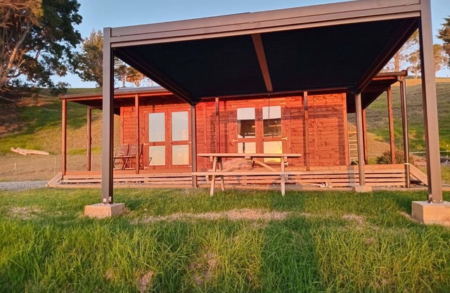 No other quite like it! Waterfront private cabin stay.