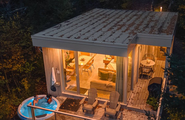Nöge 02 : Cabin in nature with private spa and sauna