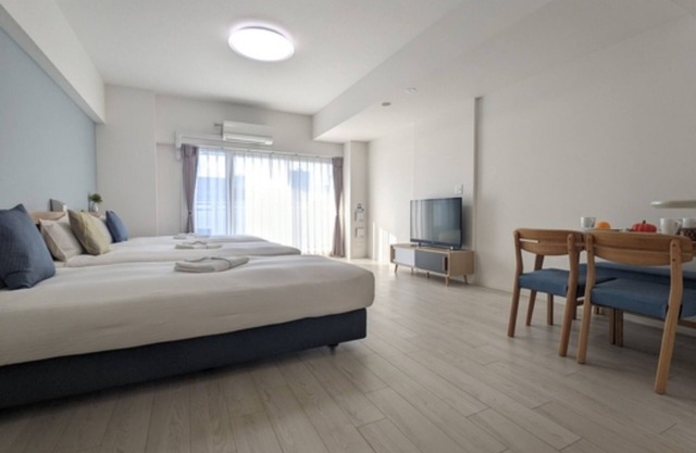 Nonsmoking 3 single beds Standard plan Gourme / Osaka Ōsaka