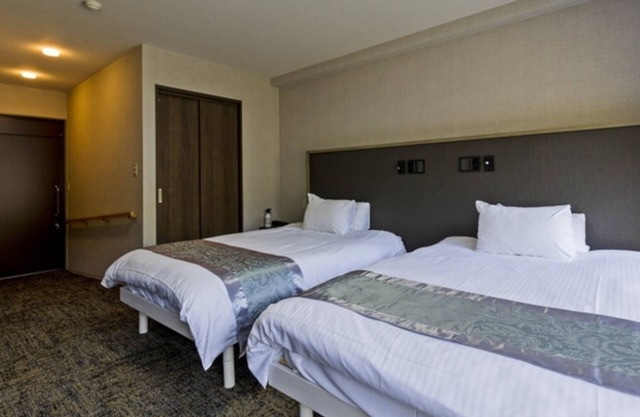 Nonsmoking Barrierfree Westernstyle room 3rd floor Standard 2 meals included / Kirishima Kagoshima