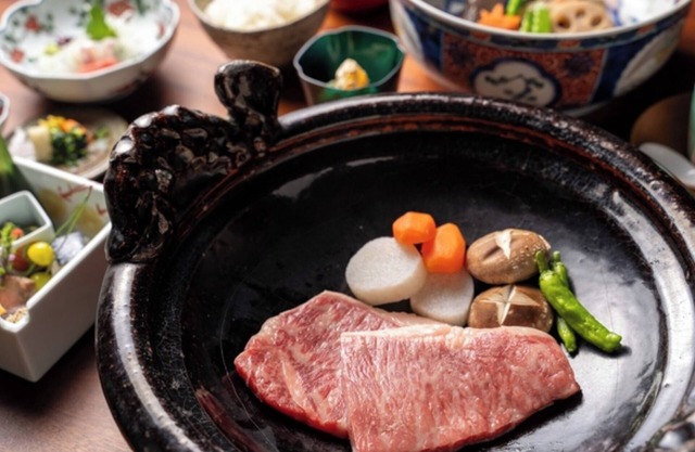 Nonsmoking Japanesestyle room 8 tatami mats 2 meals included 5th grade Saga beef steak / Saga Saga
