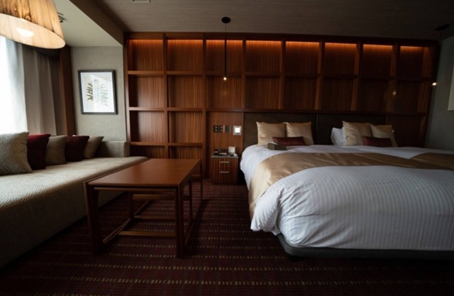 Nonsmoking Luxury twin with SKY SPA Room witho / Takasaki Gunma