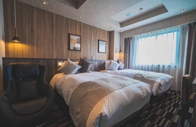 Nonsmoking Standard twin with SKY SPA Room wit / Takasaki Gunma
