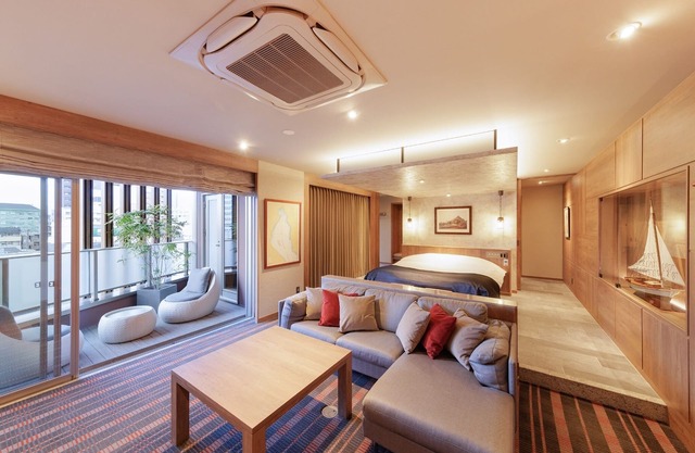 Nonsmoking Suite double room with openair bath / Hiroshima Hiroshima