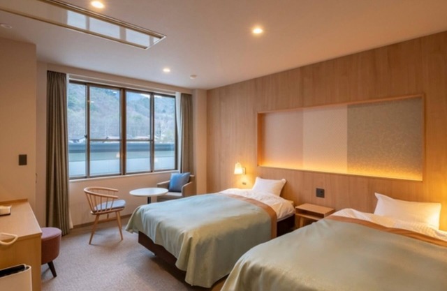 Nonsmoking Twin Room | Room without meals / Omachi Nagano
