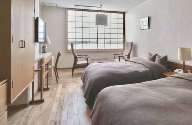 Nonsmoking Westernstyle room twin bed Accommodation only / Saga Saga