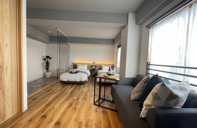 NonsmokingdeTOUR Deluxe Twin with bathtub 2 / Fukuyama Hiroshima