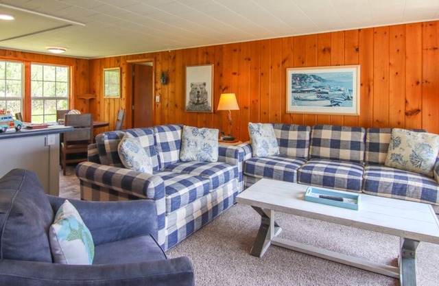 North Shore Bear Lake, MI Cottage, 4 bedrooms 2 bathrooms. 175 feet of frontage!