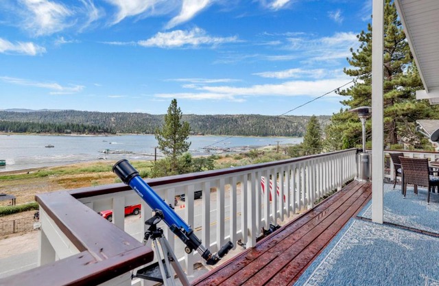 North Shore Chalet by Big Bear Vacations Lakeside Fawnskin Estate Boat Dock Lake Access