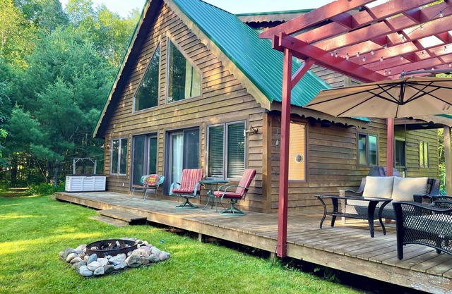 Cabaña Northwoods en el lago, Eagle River