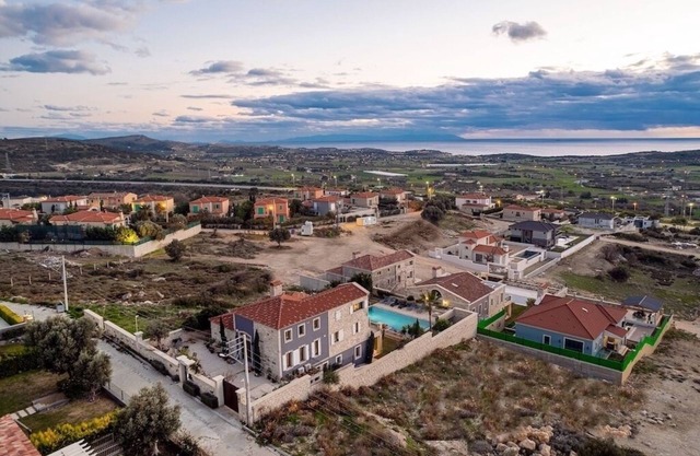 Two Stone Villas With Magnificent Private Pools in Cesme