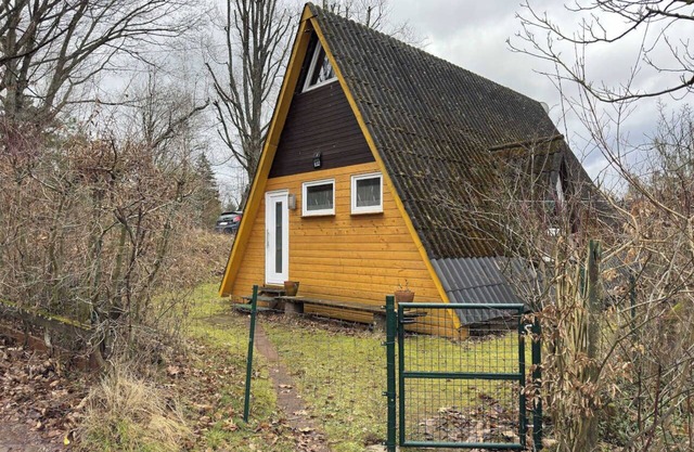 Nurdachhaus en el bosque del Palatinado para hasta 6 personas con terraza, jardín y WiFi