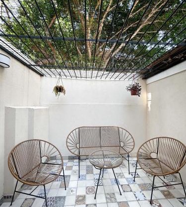 Oasis en pleno Nuñez